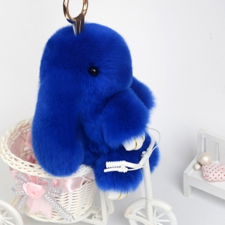 игрушка кролик синий