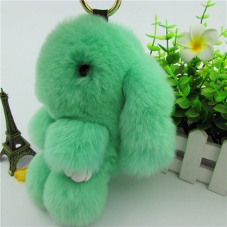 кролик брелок зеленый